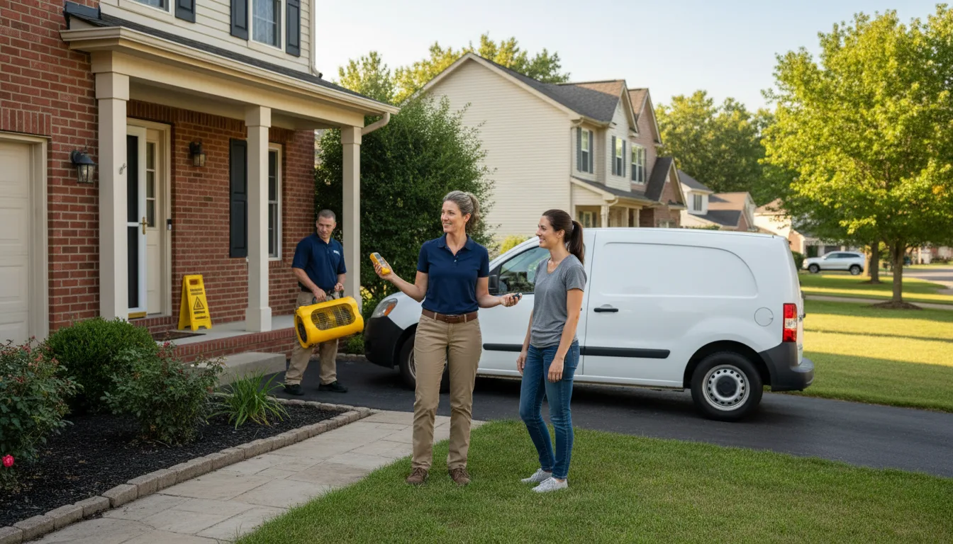 Water restoration image for Home Water Damage Repair in West Augusta, VA